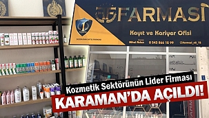Karaman'da Farmasi kayıt ve kariyer ofisi açıldı