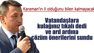 Karaman'ın il olduğunu bilmeyen kalmayacak