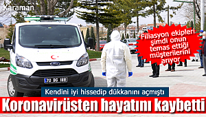 Karamanlı esnaf koronavirüse direnemedi