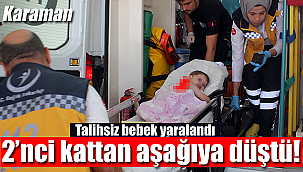 Oyun oynarken 2'nci kattan aşağıya düştü