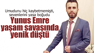 Yunus Emre Özen herkesi yasa boğdu