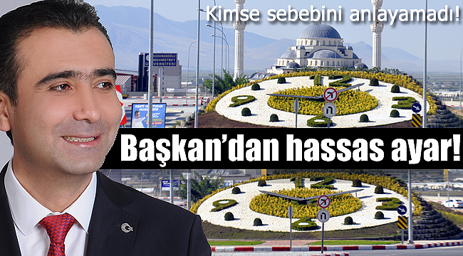 Başkan Kalaycı'dan hassas ayar!