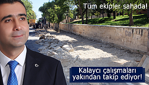 Karaman Belediyesine bağlı ekipler sahada