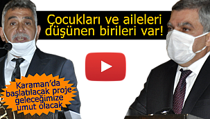 Karaman'da çocukları ve aileyi düşünen birileri var