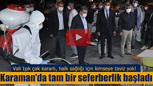 Vali Işık kararlı ek tedbirler yolda