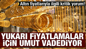 Altın fiyatları ile ilgili kritik yorum