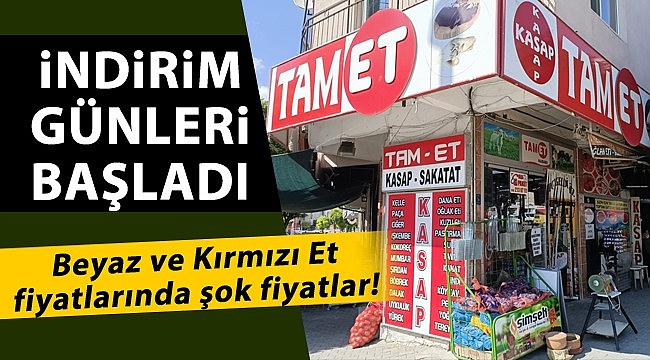 Karaman Tam-Et Kasapta şok indirimler başladı