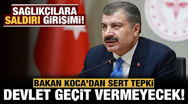 Koca'dan tepki: Devlet geçit vermeyecek