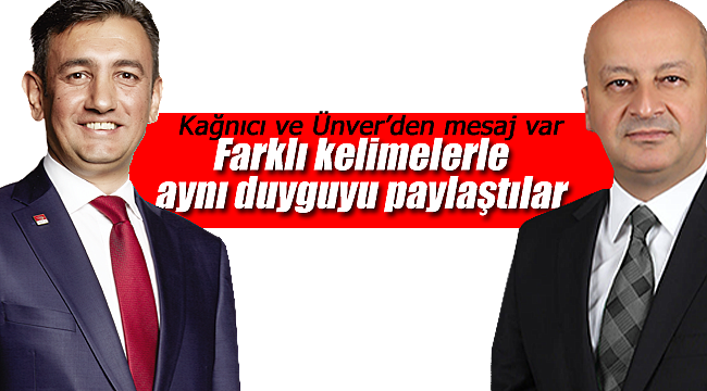 Mustafa Cem Kağnıcı ve İsmail Atakan Ünver farklı kelimelerle aynı duyguyu paylaştı