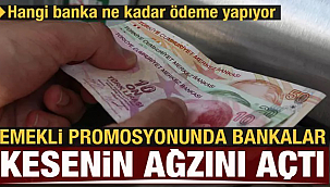 Emekliler için bankalar kesenin ağzını açtı