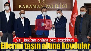 Karaman'da iş insanlarından uzaktan eğitime destek