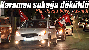 Karaman'da kortejli cumhuriyet coşkusu