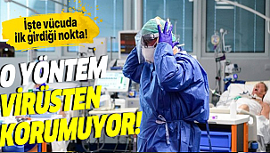 O yöntem koronavirüsten korumuyor