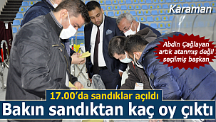 Abidin Çağlayan artık atanmış değil seçilmiş başkan bakın kongrede kaç oy kullanıldı