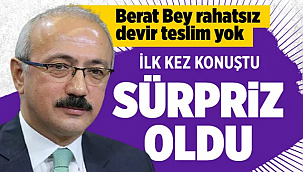 Bakan Elvan konuştu devir teslim yok