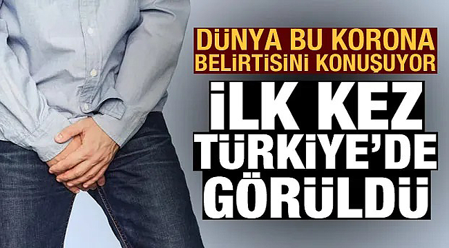 Bu teşhis ilk defa Türkiye'de koyuldu