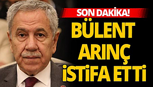 Bülent Arınç sonunda istifa etti