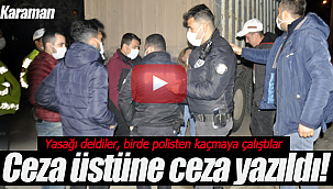 Cezadan kurtulmak için kaçtılar ama daha fazlasını yediler