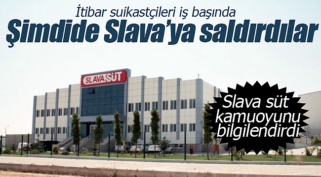 İtibar suikastçileri Slava Süt'e saldırdı