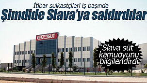 İtibar suikastçileri Slava Süt'e saldırdı