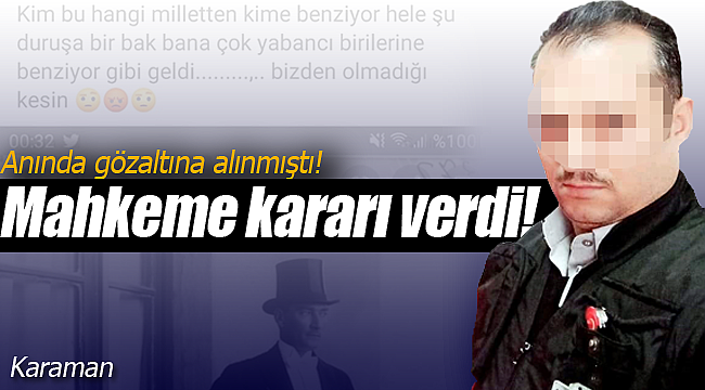 Karaman'daki güvenlik görevlisi için mahkeme kararını verdi