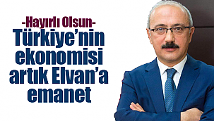 Türkiye'de artık ekonominin kaptanı Lütfi Elvan