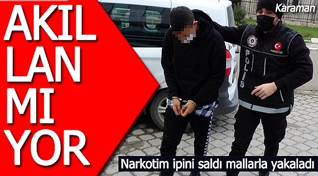 Akıllanmıyor, Narkotim ipini saldı mallarla yakaladı