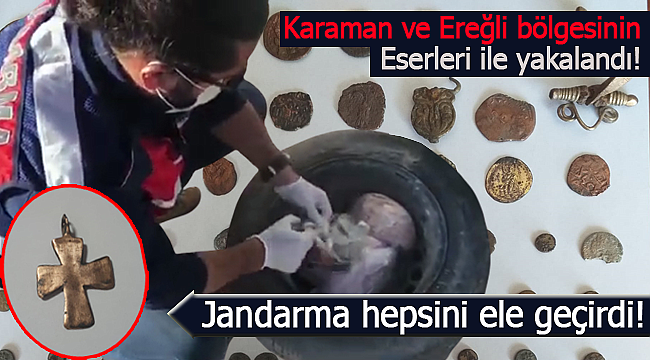 Karaman ve Ereğli bölgesinin tarihi eserleri ile yakalandı