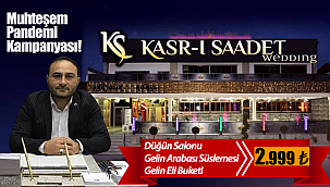 Kasr-ı Saadet Wedding Düğün salonlarından pandemi dönemine özel kampanya!