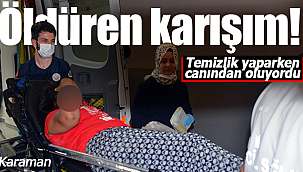 Öldüren karışım gözünü hastanede açtı