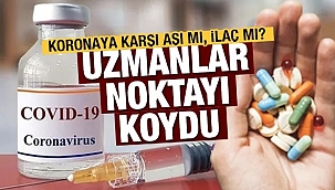 Profesörler son noktayı koydu İlaç iyileştirir, aşı engeller