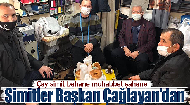 Simitler başkan Abidin Çağlayan'dan