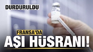 Fransa aşıda hüsrana uğradı