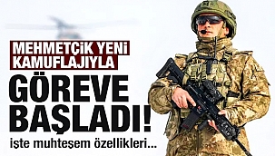 Yeni kamuflajlar Mehmetçikin üzerinde