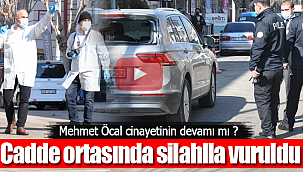 Cadde ortasında pompalı tüfekle vuruldu