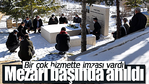 Fikret Ünlü mezarı başında dualarla anıldı