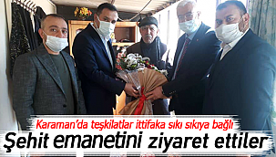 Karaman'da AK Parti ve MHP teşkilatları ittifaka sıkı sıkıya bağlı