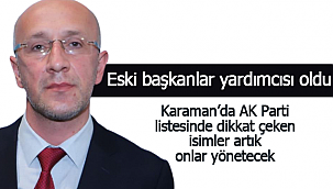 Eski başkanlar yardımcısı oldu