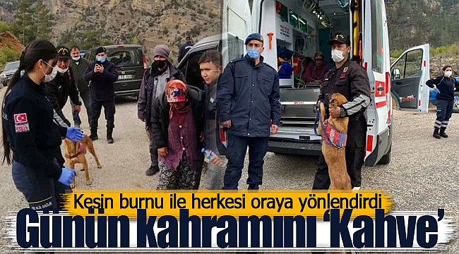 Günün kahramanı keskin burnu ile 'Kahve'