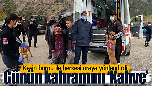 Günün kahramanı keskin burnu ile 'Kahve'