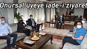 Onursal üye Vali Işık'a iade-i ziyaret