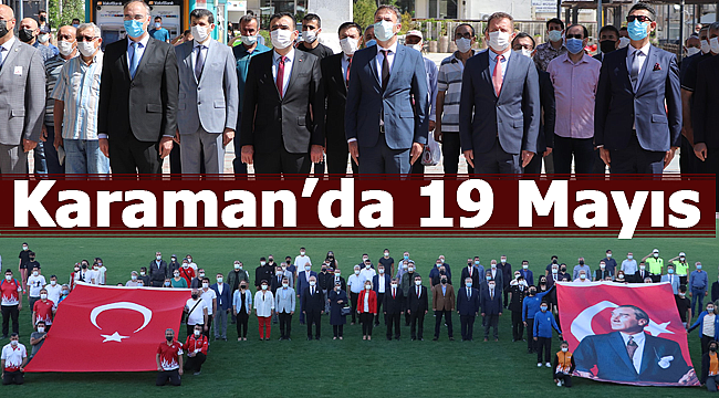 Karaman'da 19 Mayıs