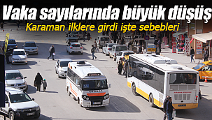 Karaman'da vaka sayılarında ciddi düşüş