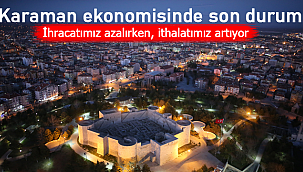 Karaman ekonomisinde son durum