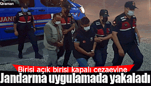 Jandarma onları uygulamada yakaladı
