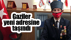 Karaman'da gaziler yeni adreslerine taşındı