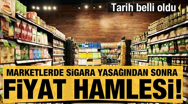 Marketlerde sigara yasağından sonra fiyat hamlesi!