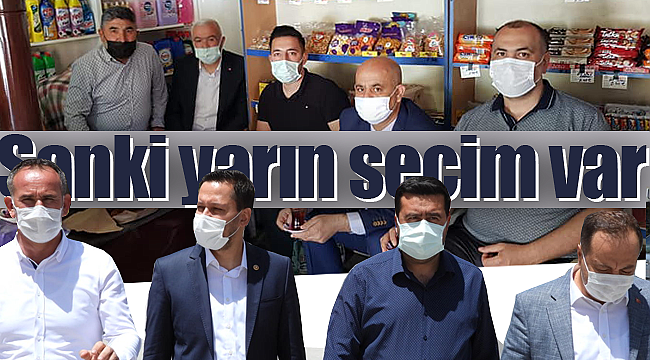 Sanki yarın Karaman'da seçim var