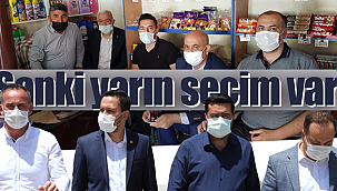 Sanki yarın Karaman'da seçim var