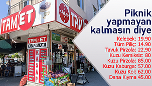 TAM-ET kasabından özlenen piknik kampanyası